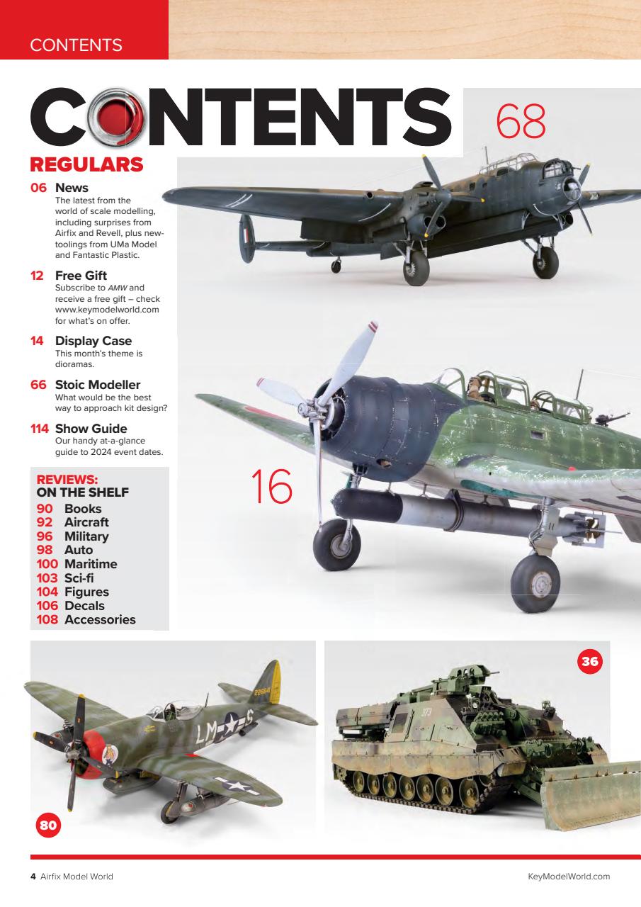 Airfix Model World Preview Pages