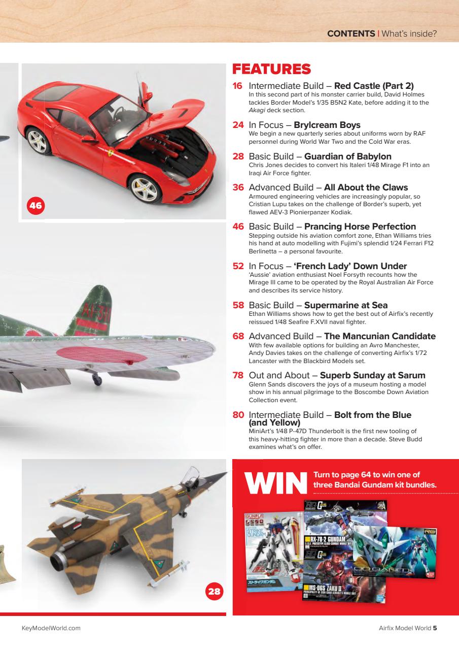 Airfix Model World Preview Pages
