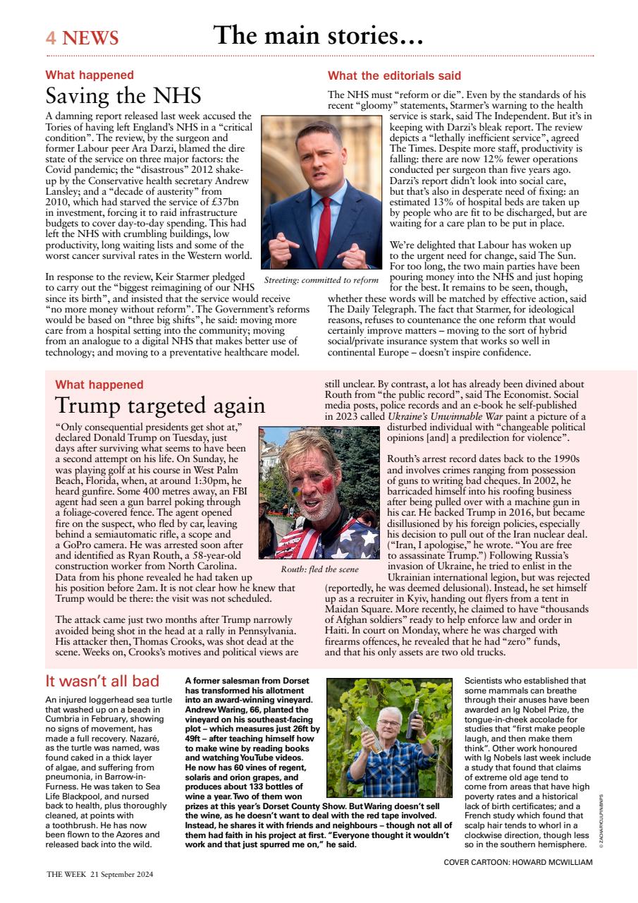 The Week Preview Pages