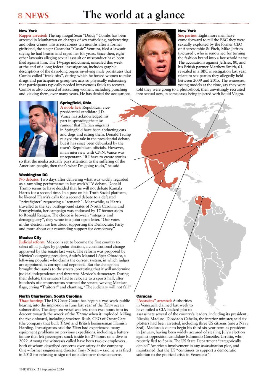 The Week Preview Pages