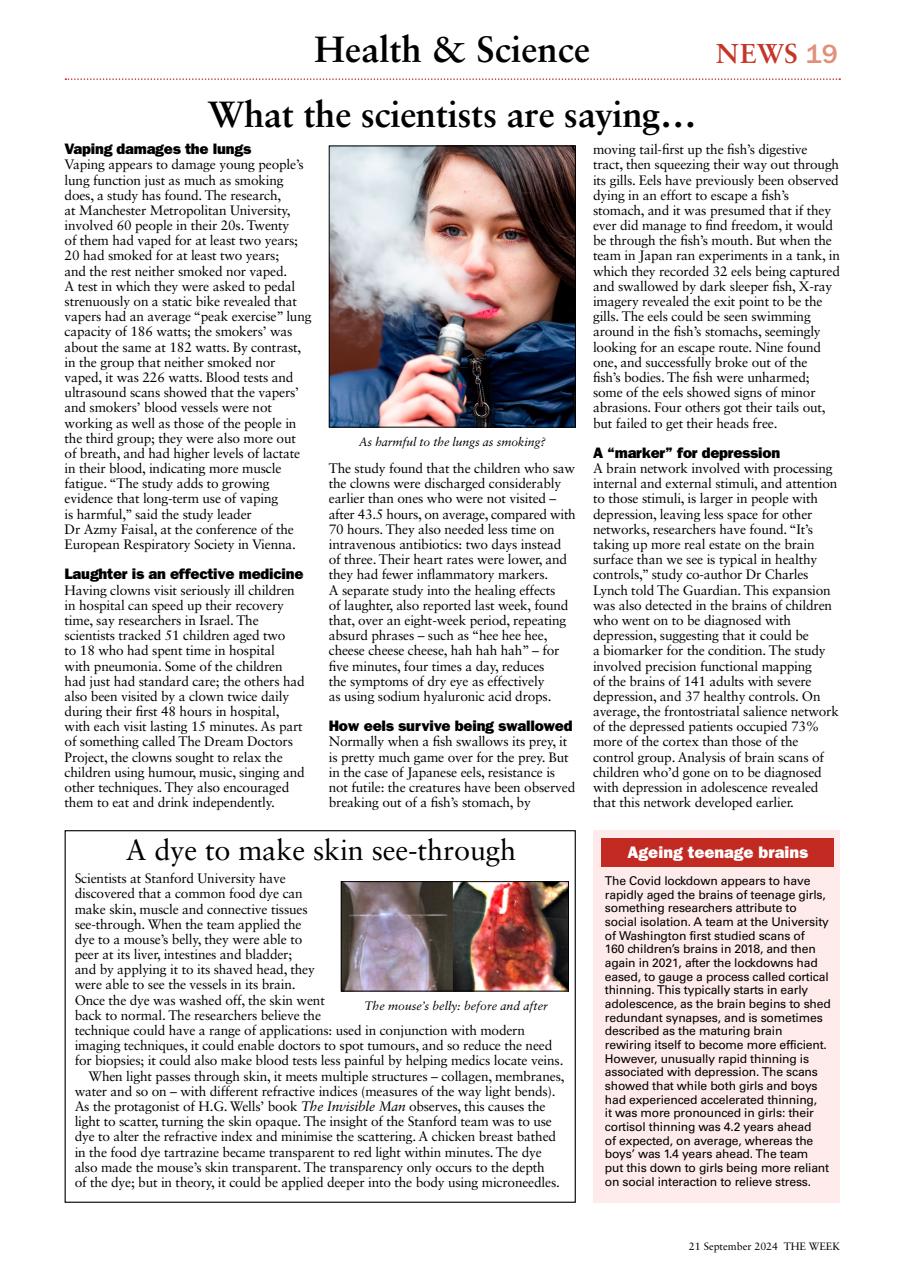 The Week Preview Pages