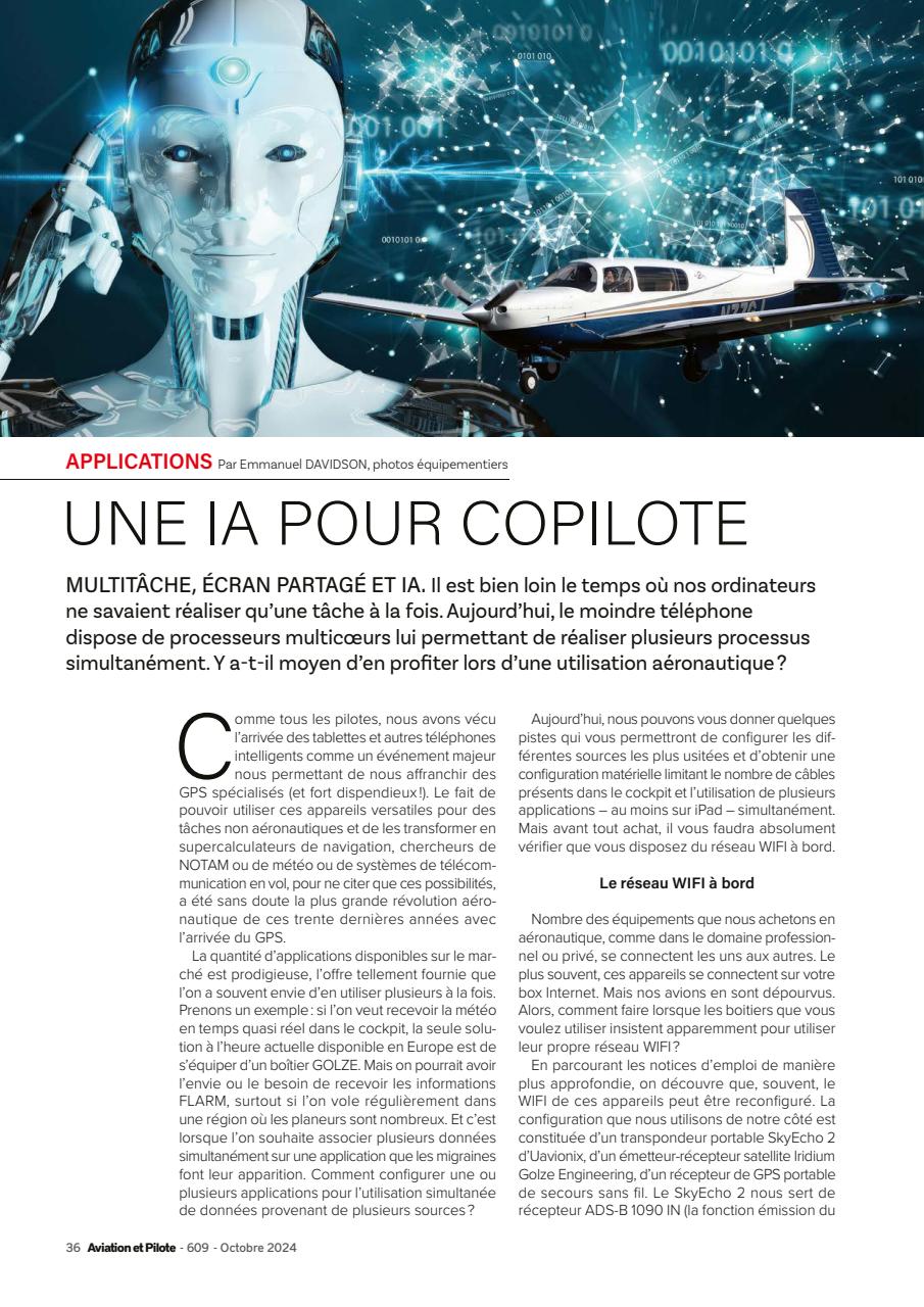 Aviation et Pilote Preview Pages