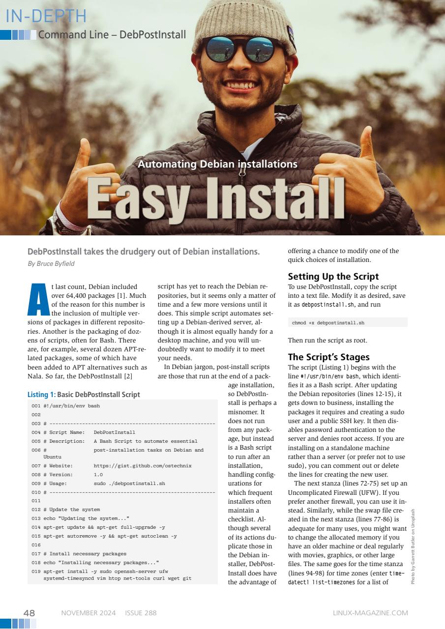 Linux Magazine Preview Pages