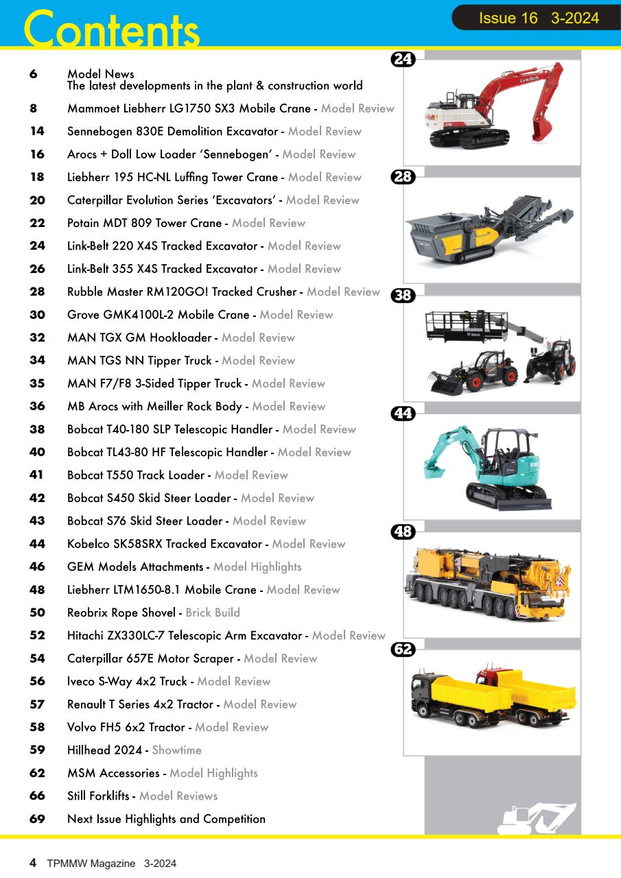 Truck, Plant & Machinery Model World Preview Pages