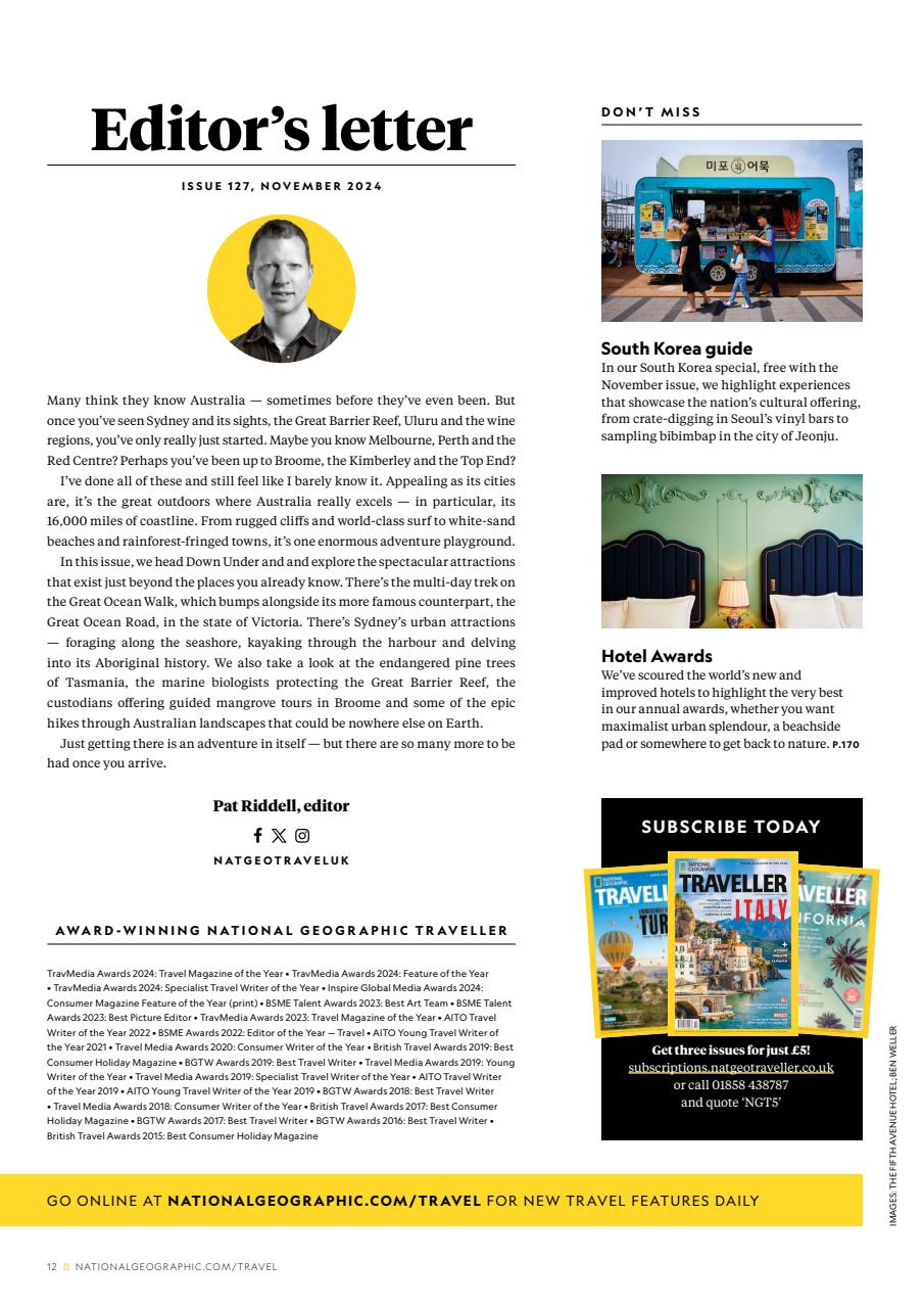 National Geographic Traveller (UK) Preview Pages