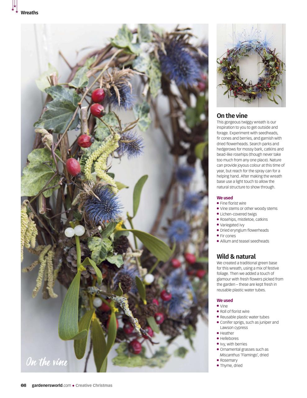 BBC Gardeners’ World Magazine Preview Pages
