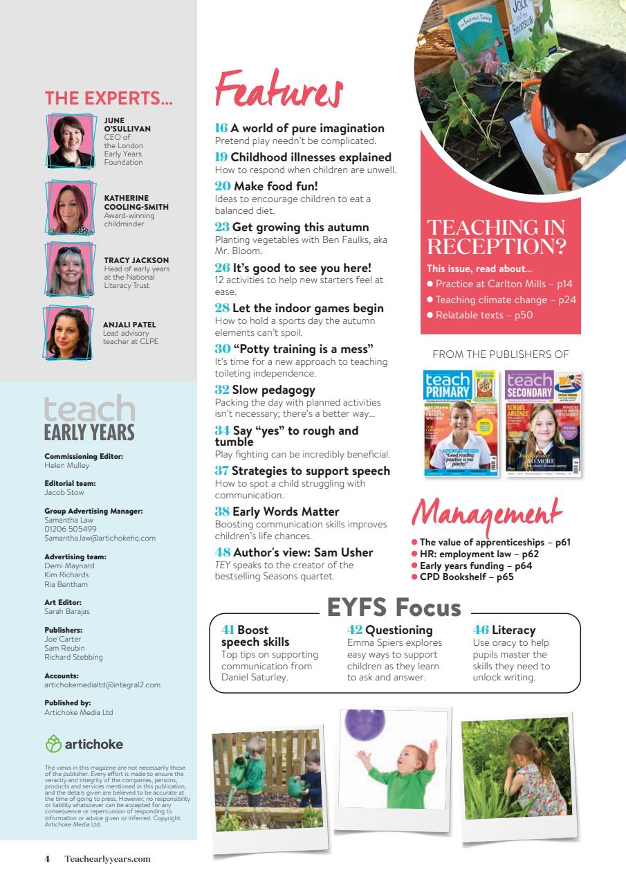 Teach Early Years Preview Pages