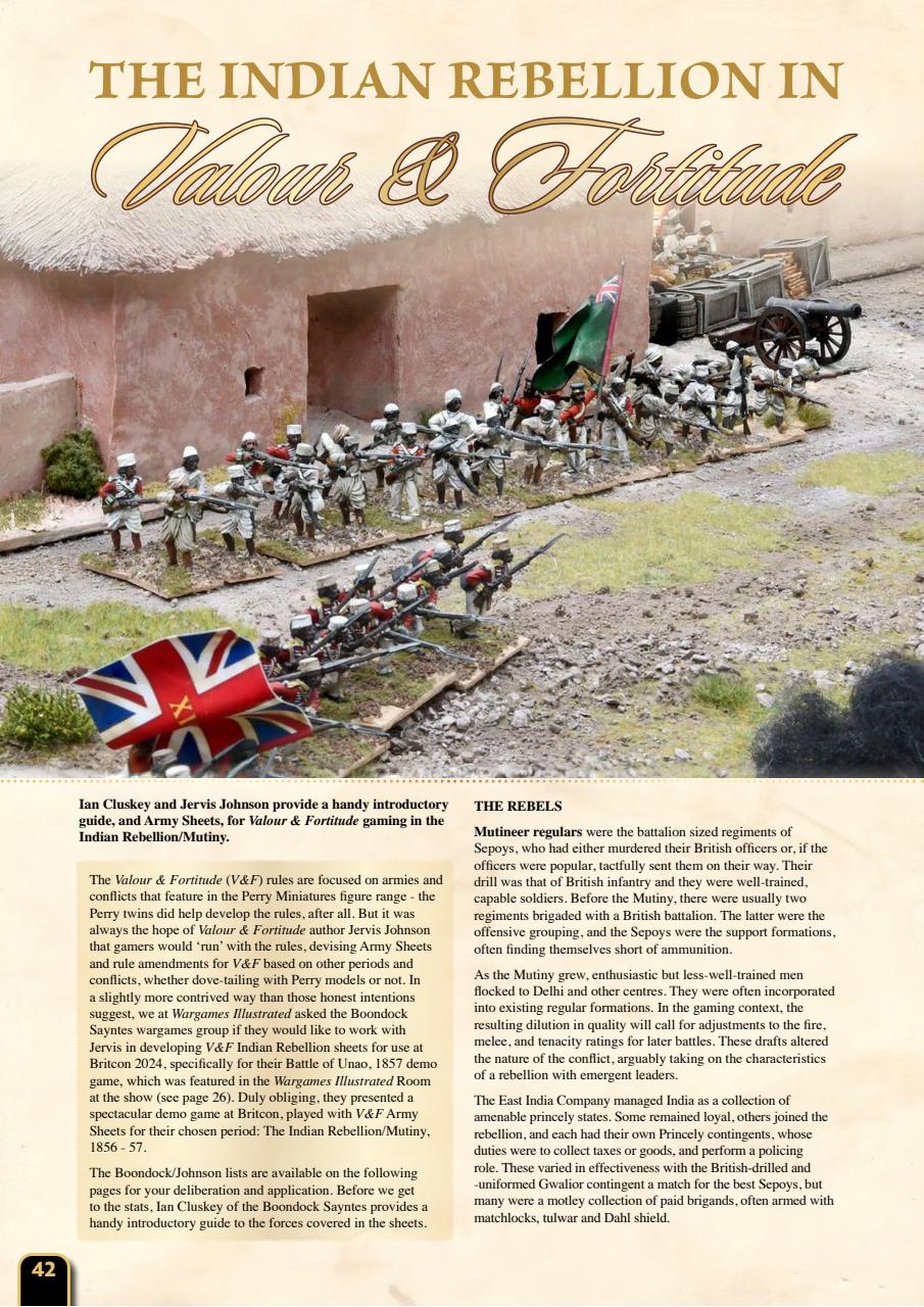 Wargames Illustrated Preview Pages