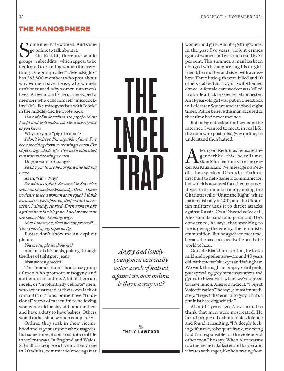 Prospect Magazine Preview Pages