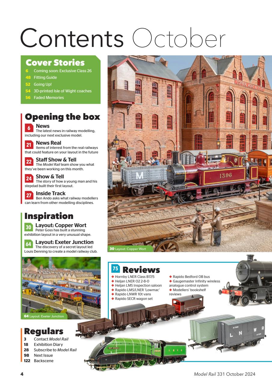 Model Rail Preview Pages