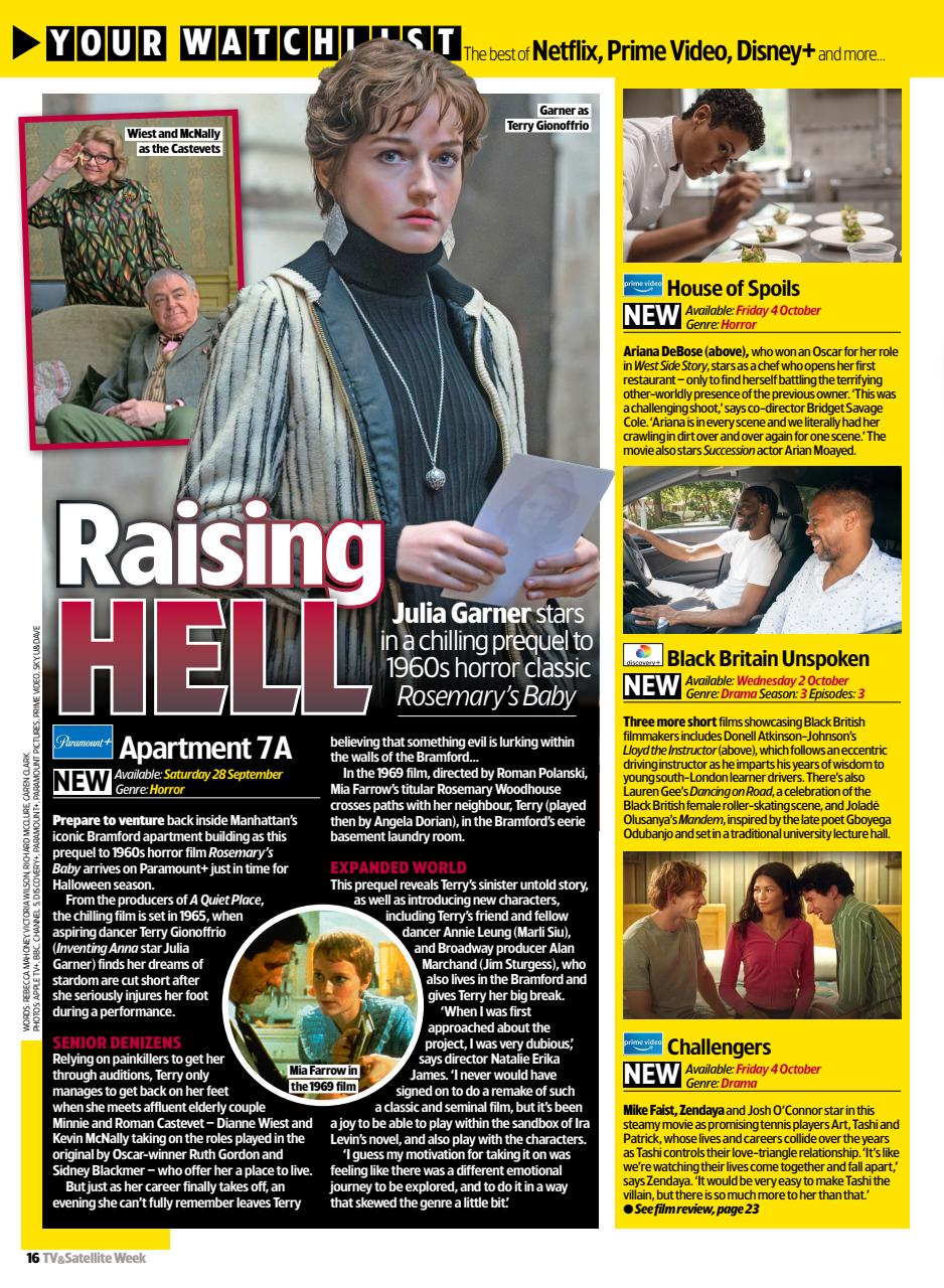 TV & Satellite Week Preview Pages