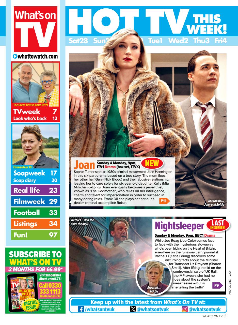 What's on TV Preview Pages