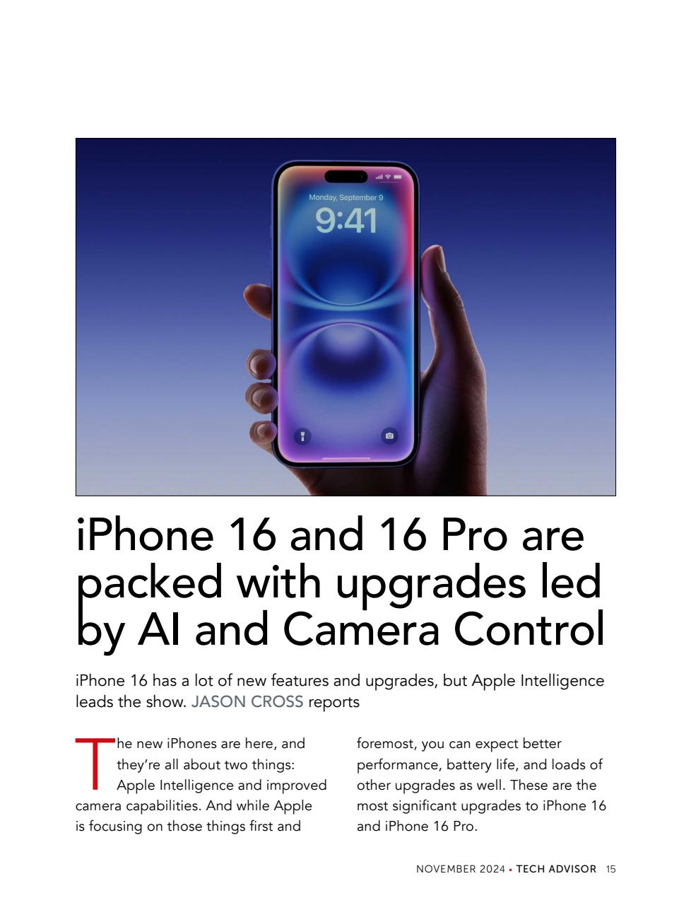 Tech Advisor Preview Pages