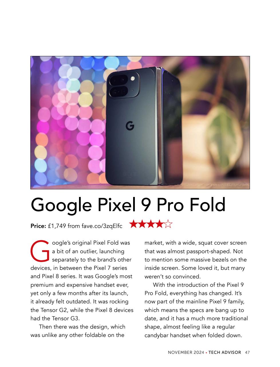 Tech Advisor Preview Pages