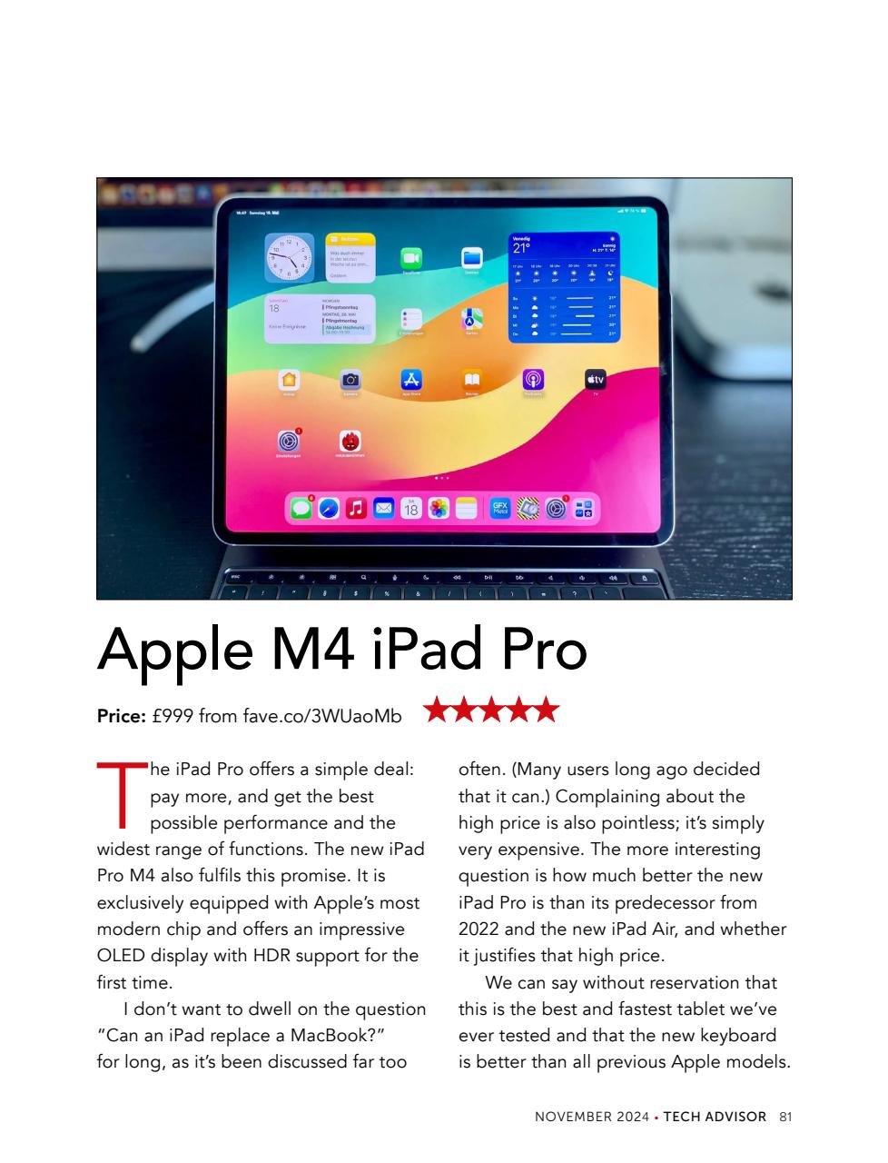 Tech Advisor Preview Pages