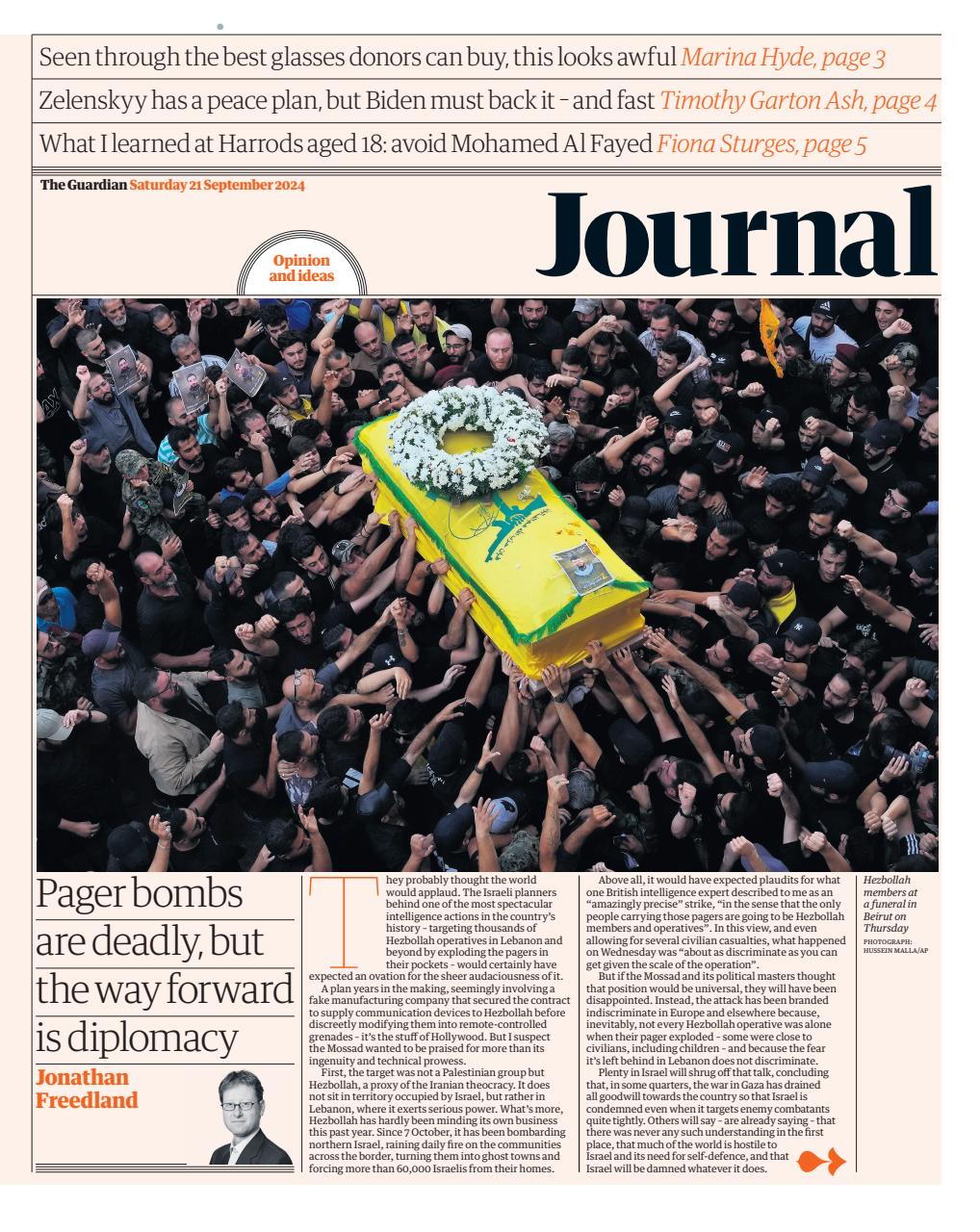 The Guardian Newspaper Preview Pages