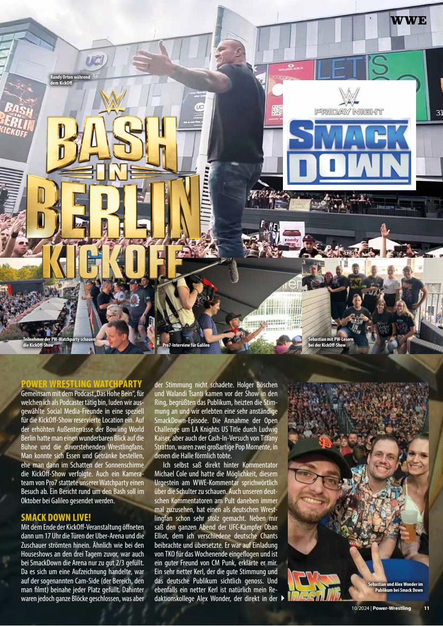 Power-Wrestling Preview Pages