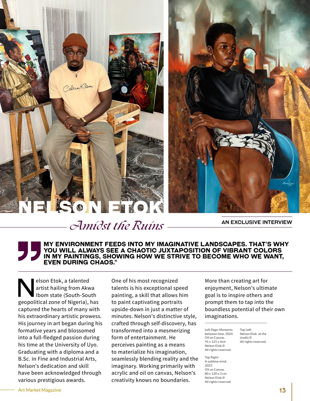 Art Market Magazine Preview Pages