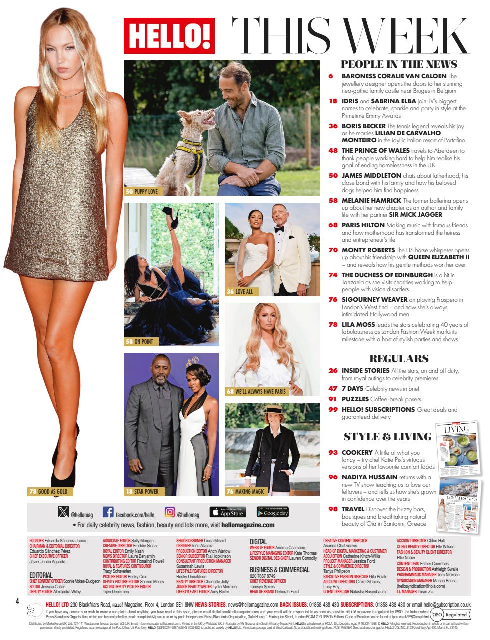 Hello! Magazine Preview Pages