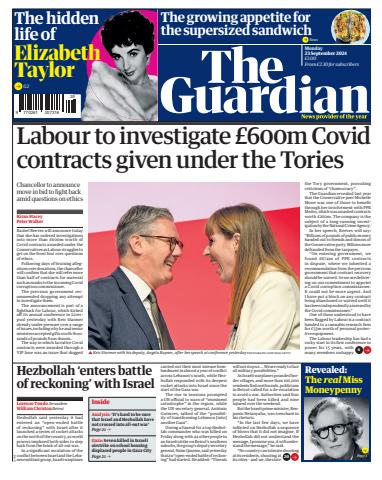 The Guardian Newspaper issue Monday, September 23, 2024