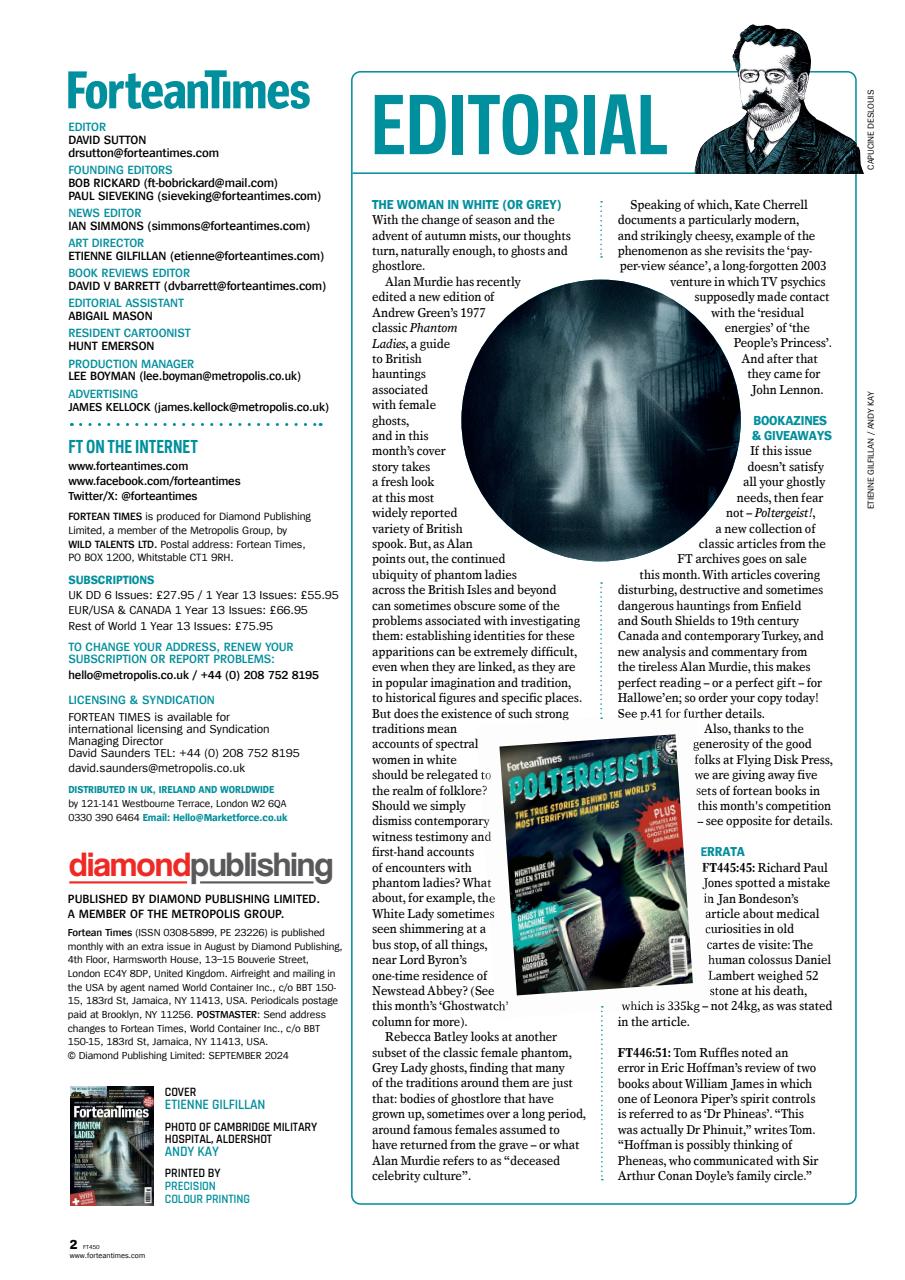 Fortean Times Preview Pages