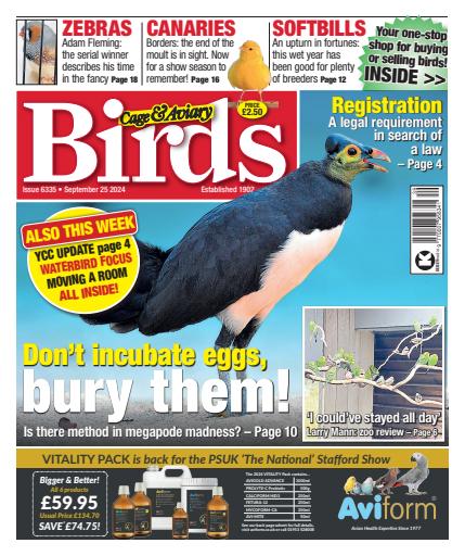 Cage & Aviary Birds issue 