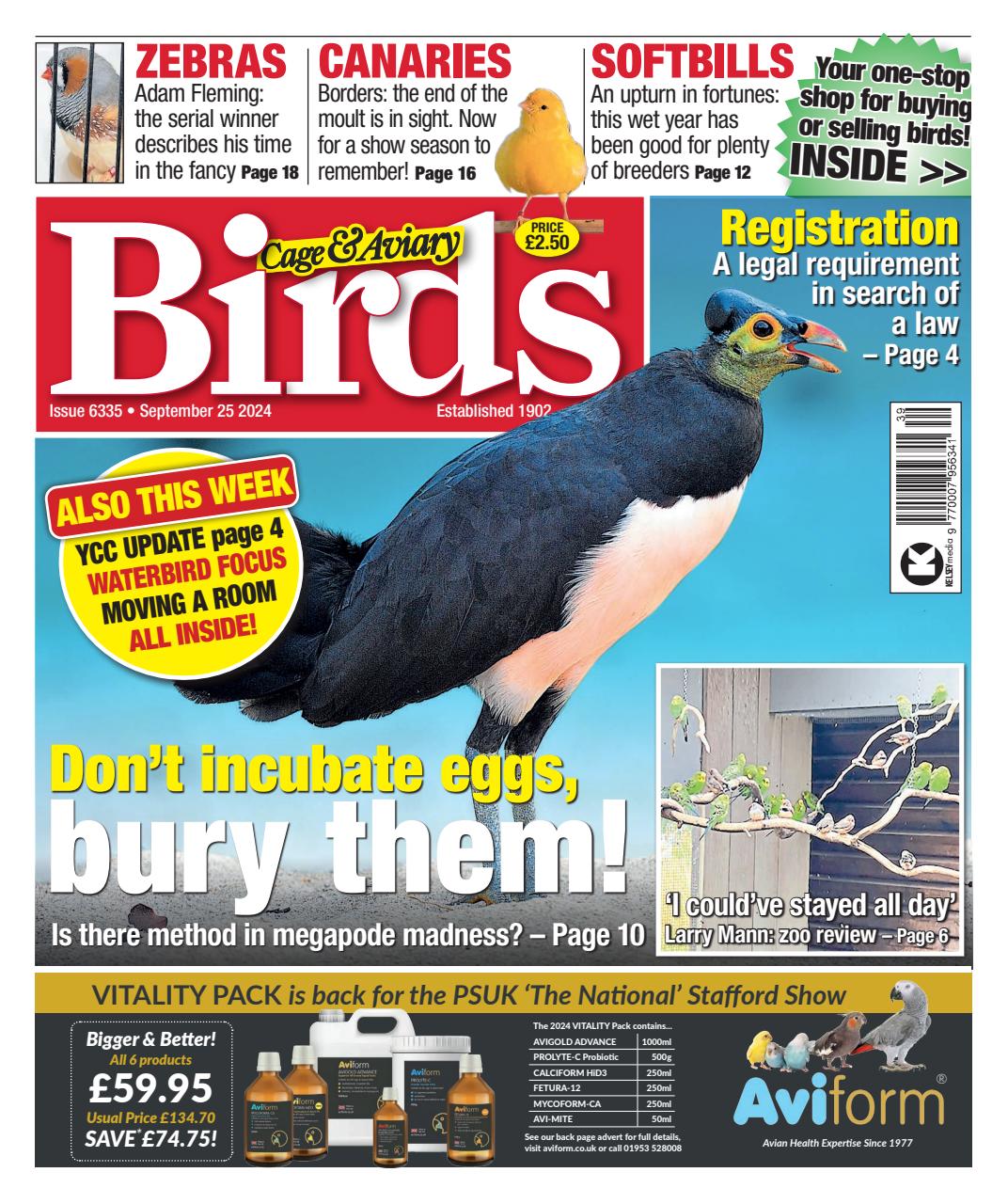 Cage & Aviary Birds Preview Pages