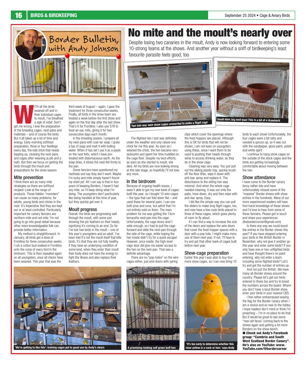 Cage & Aviary Birds Preview Pages