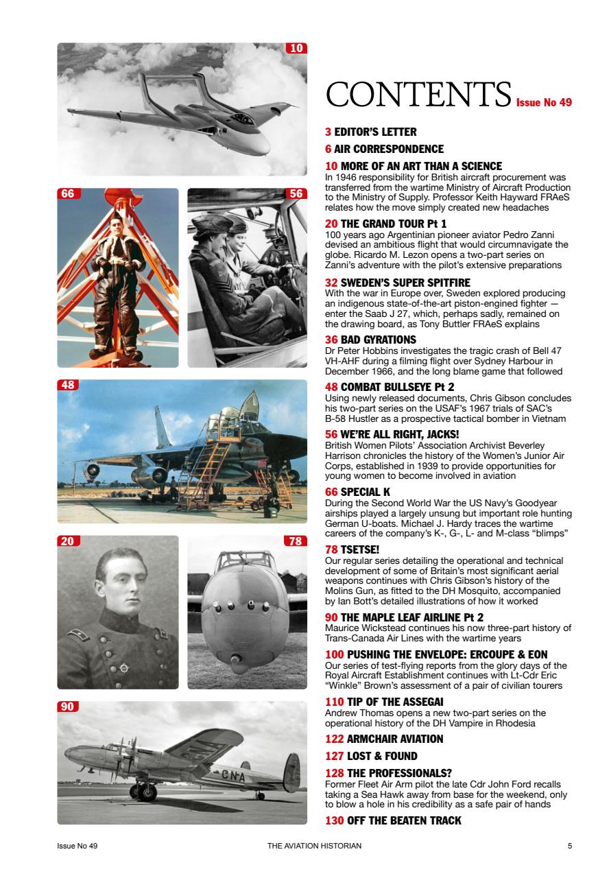 The Aviation Historian Magazine Preview Pages