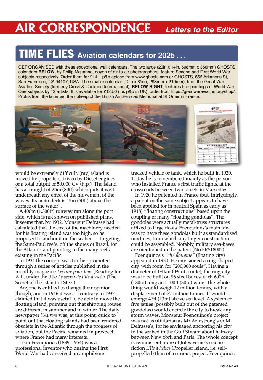 The Aviation Historian Magazine Preview Pages