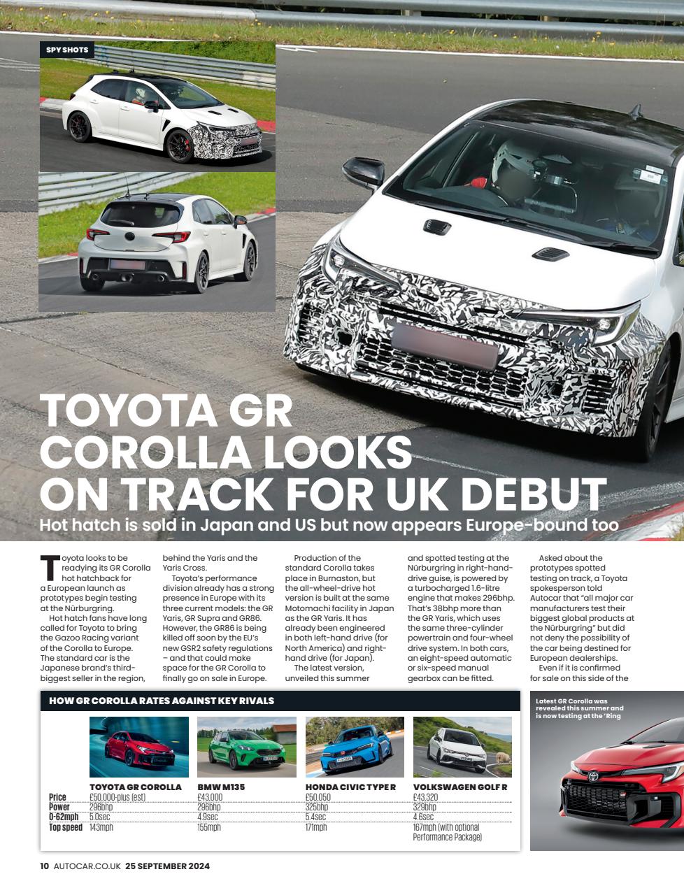Autocar Preview Pages