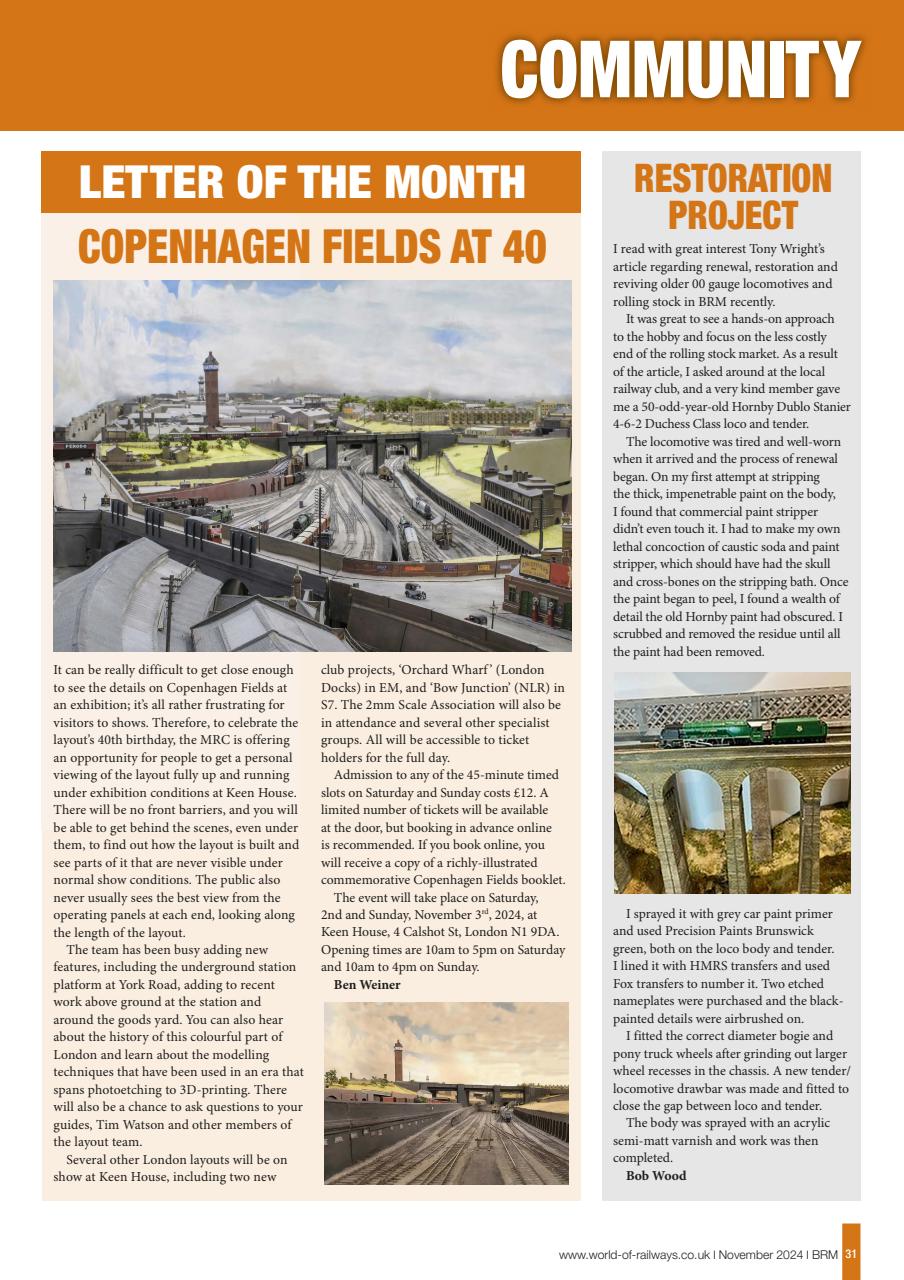 British Railway Modelling (BRM) Preview Pages