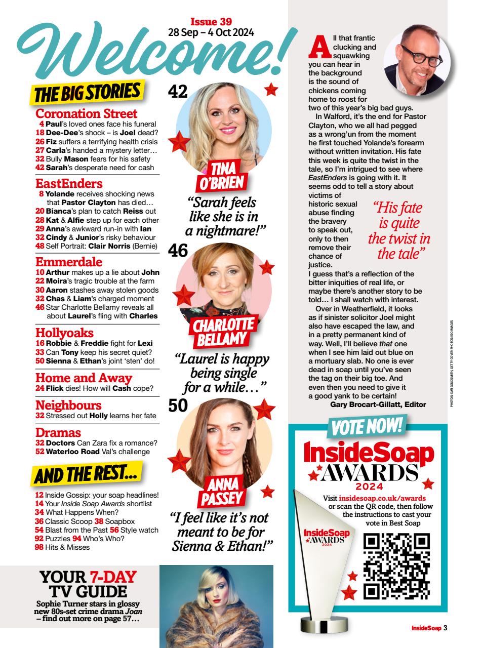 Inside Soap Preview Pages