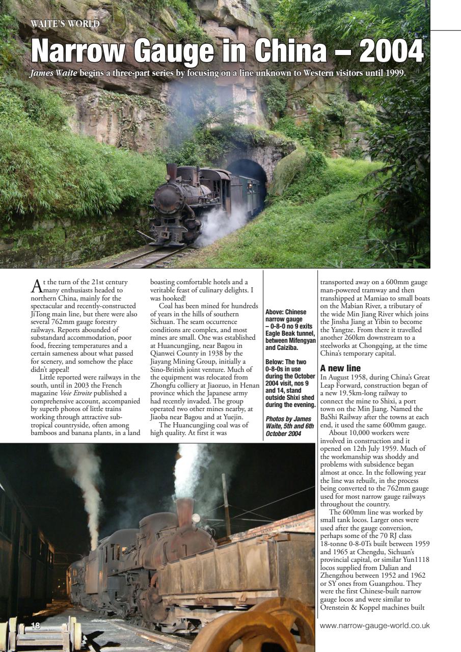 Narrow Gauge World Preview Pages