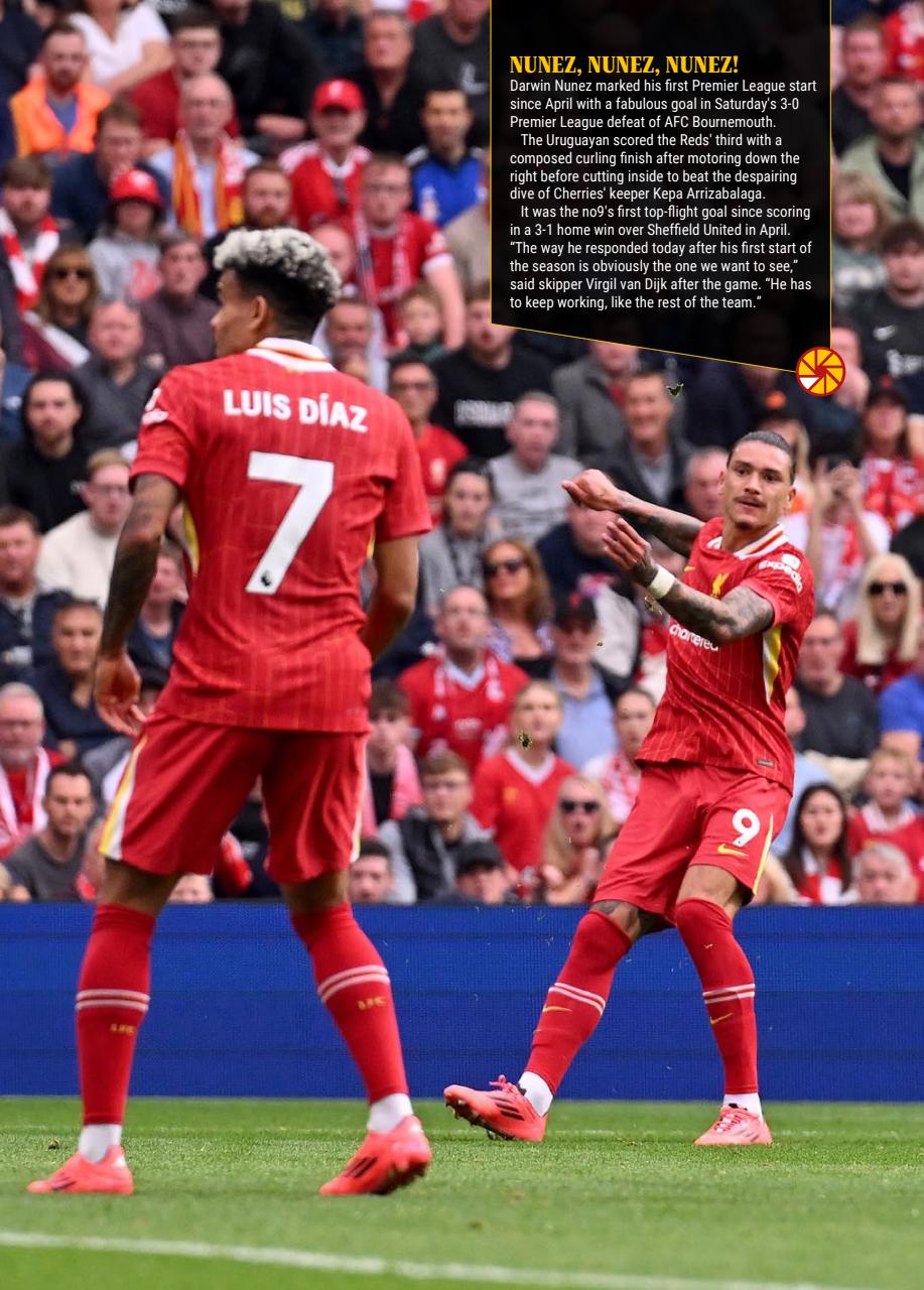 Liverpool FC Programmes Preview Pages