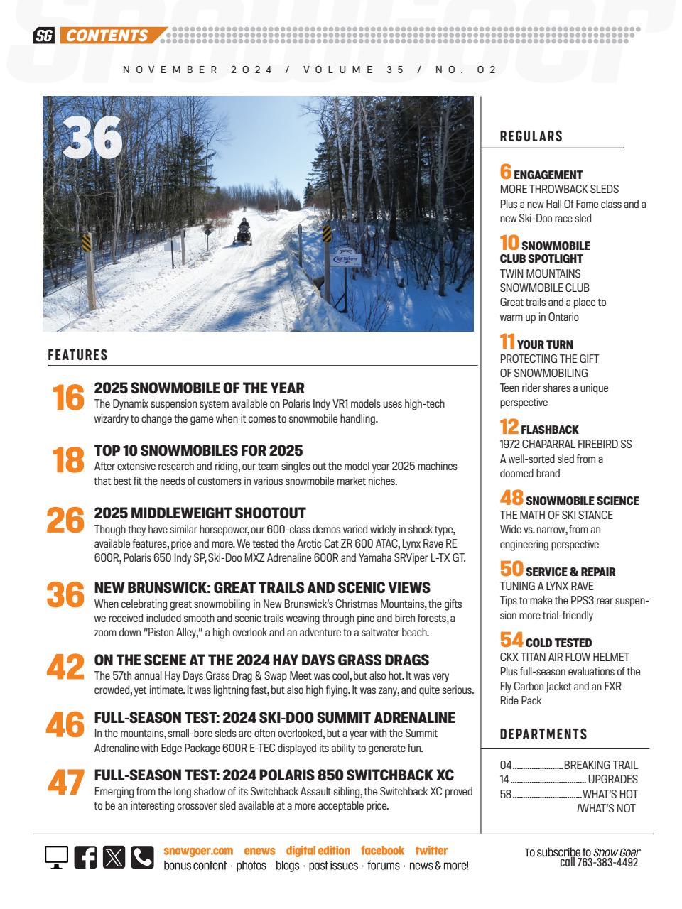 SnowGoer Preview Pages