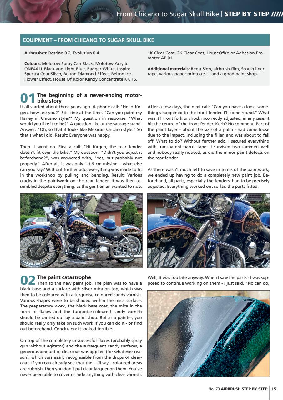 Airbrush Step by Step Preview Pages