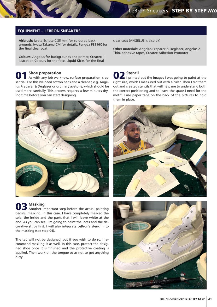 Airbrush Step by Step Preview Pages