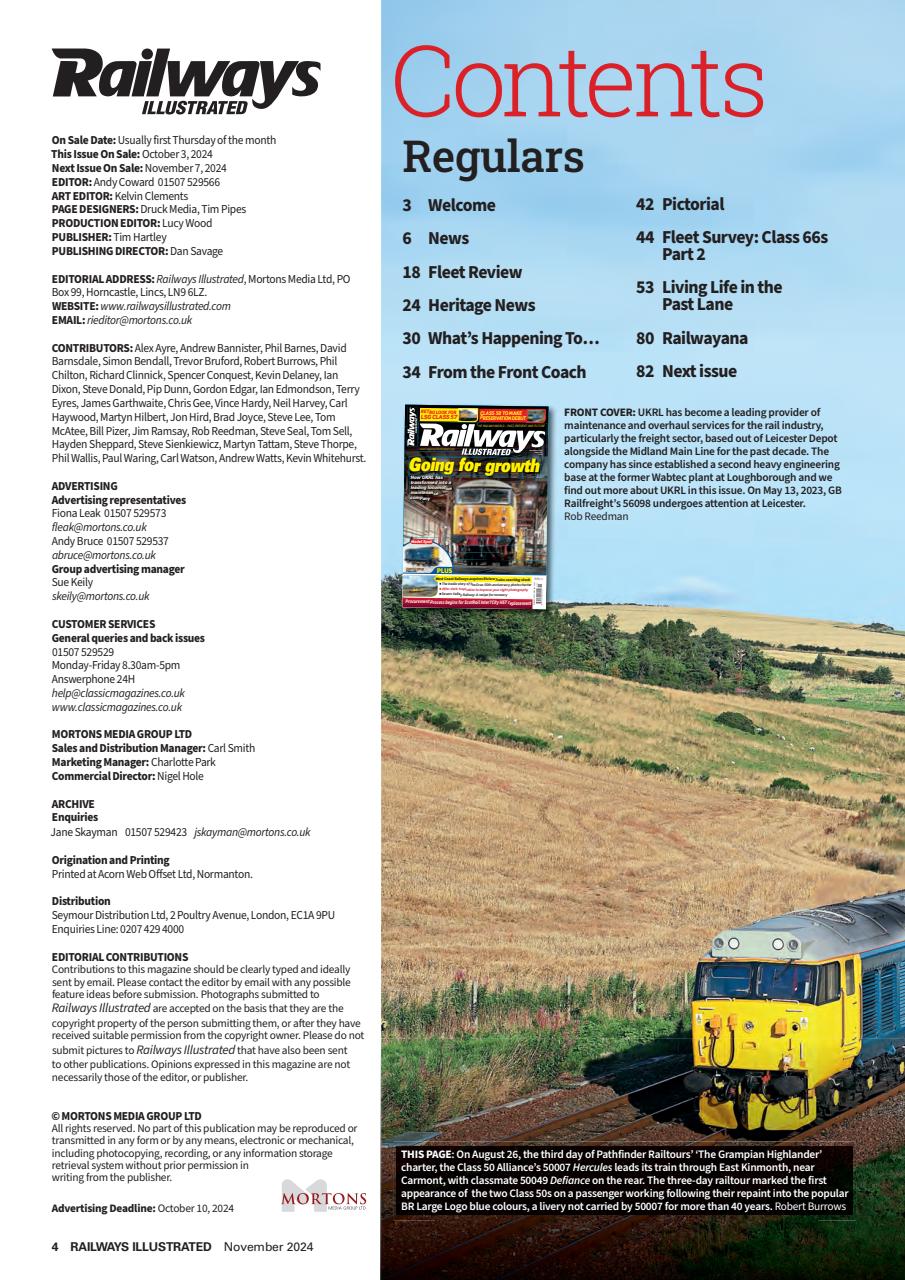 Railways Illustrated Preview Pages