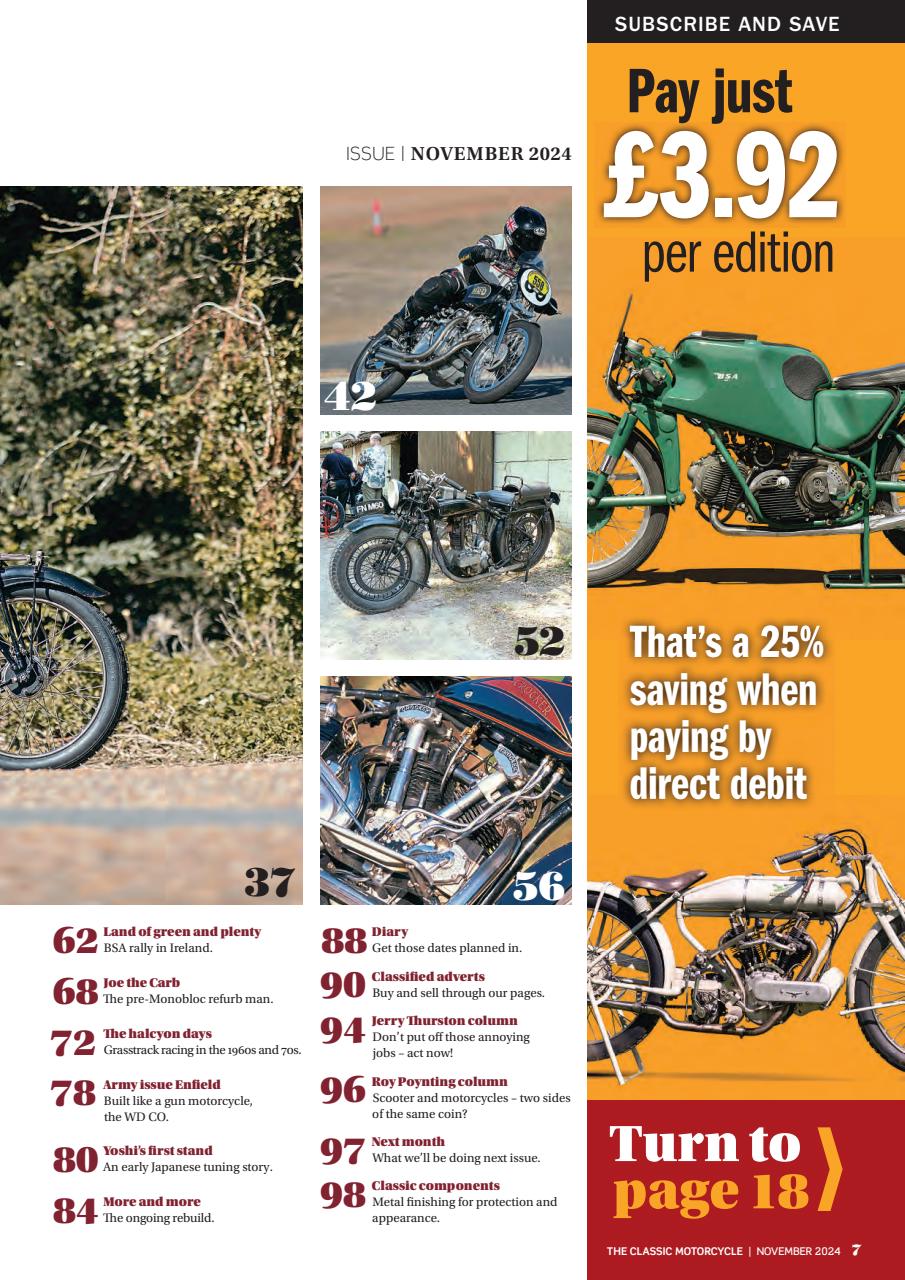 The Classic MotorCycle Preview Pages