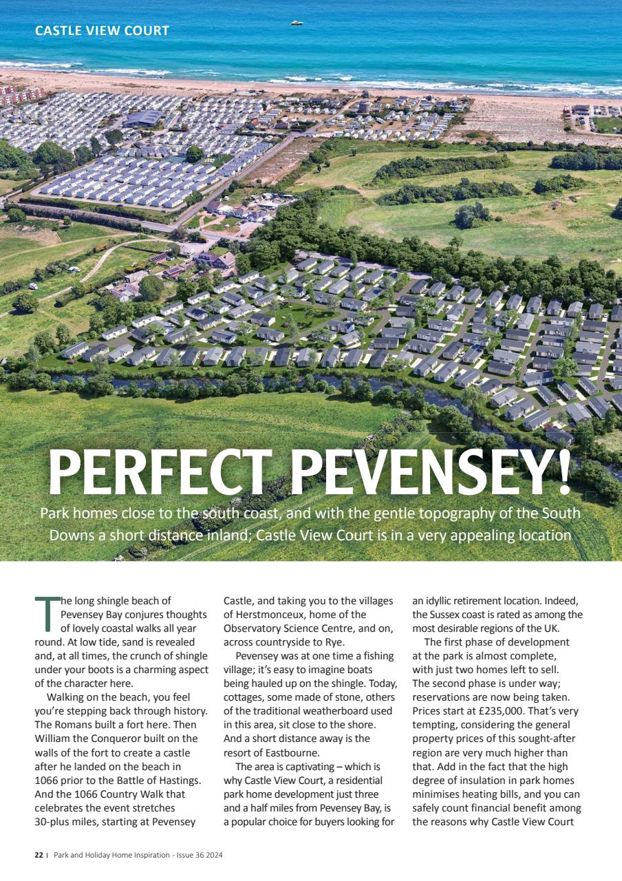 Park and Holiday Home Inspiration magazine Preview Pages