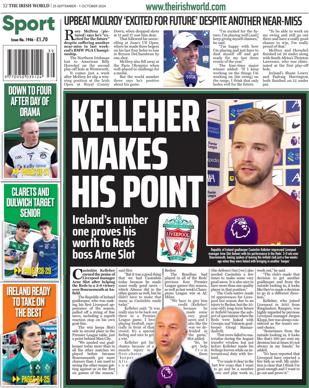 Irish World Preview Pages