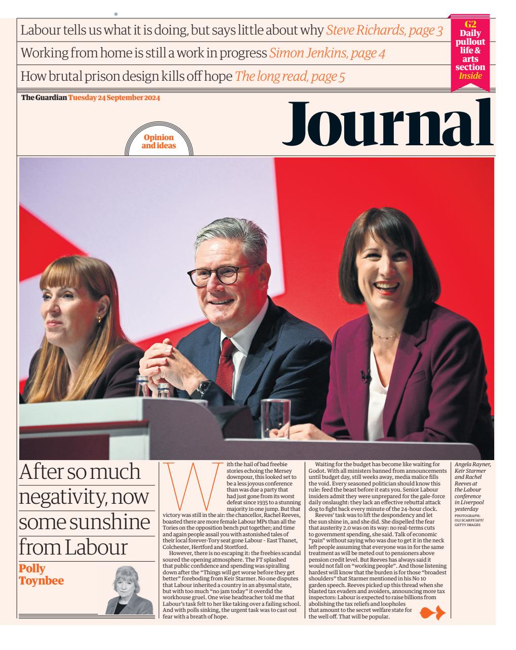 The Guardian Newspaper Preview Pages