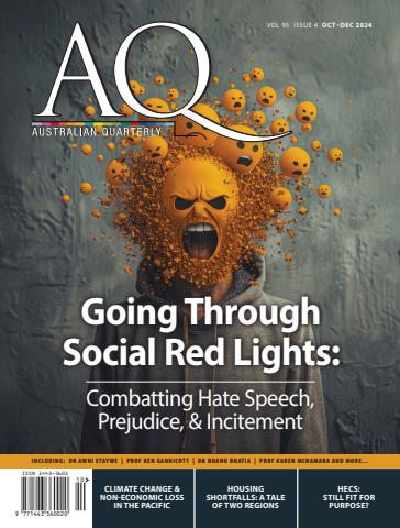 AQ: Australian Quarterly 95.4 issue AQ: Australian Quarterly 95.4