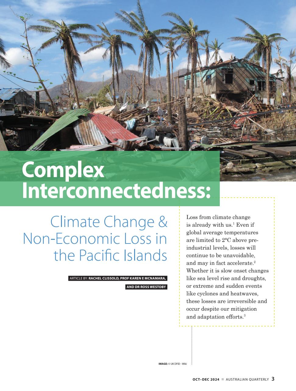 AQ: Australian Quarterly Preview Pages