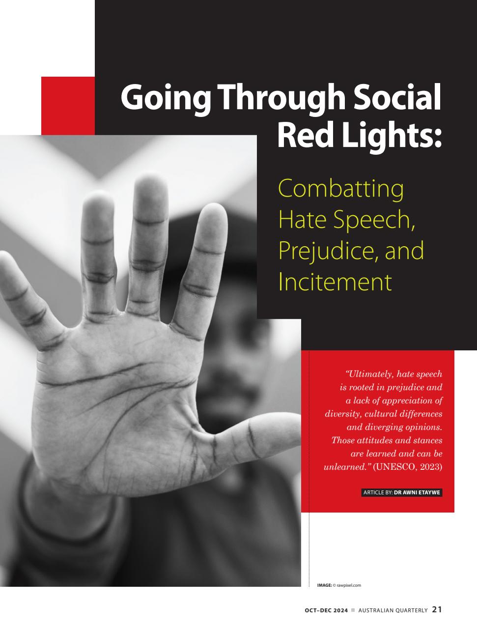 AQ: Australian Quarterly Preview Pages