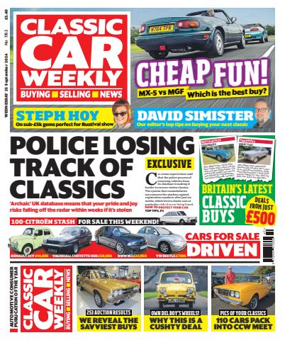 Classic Car Weekly issue 25-Sep-2024