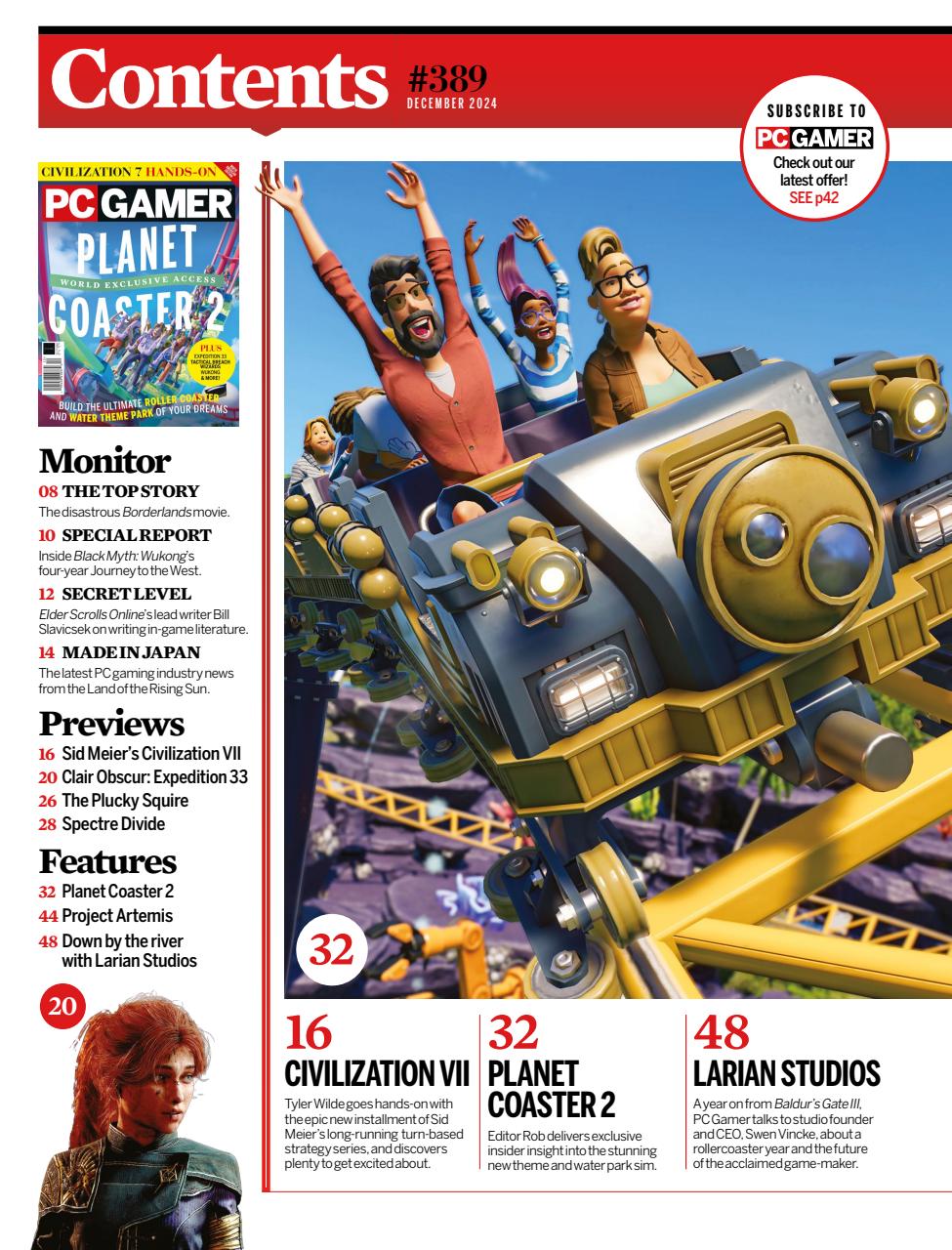 PC Gamer (US Edition) Preview Pages
