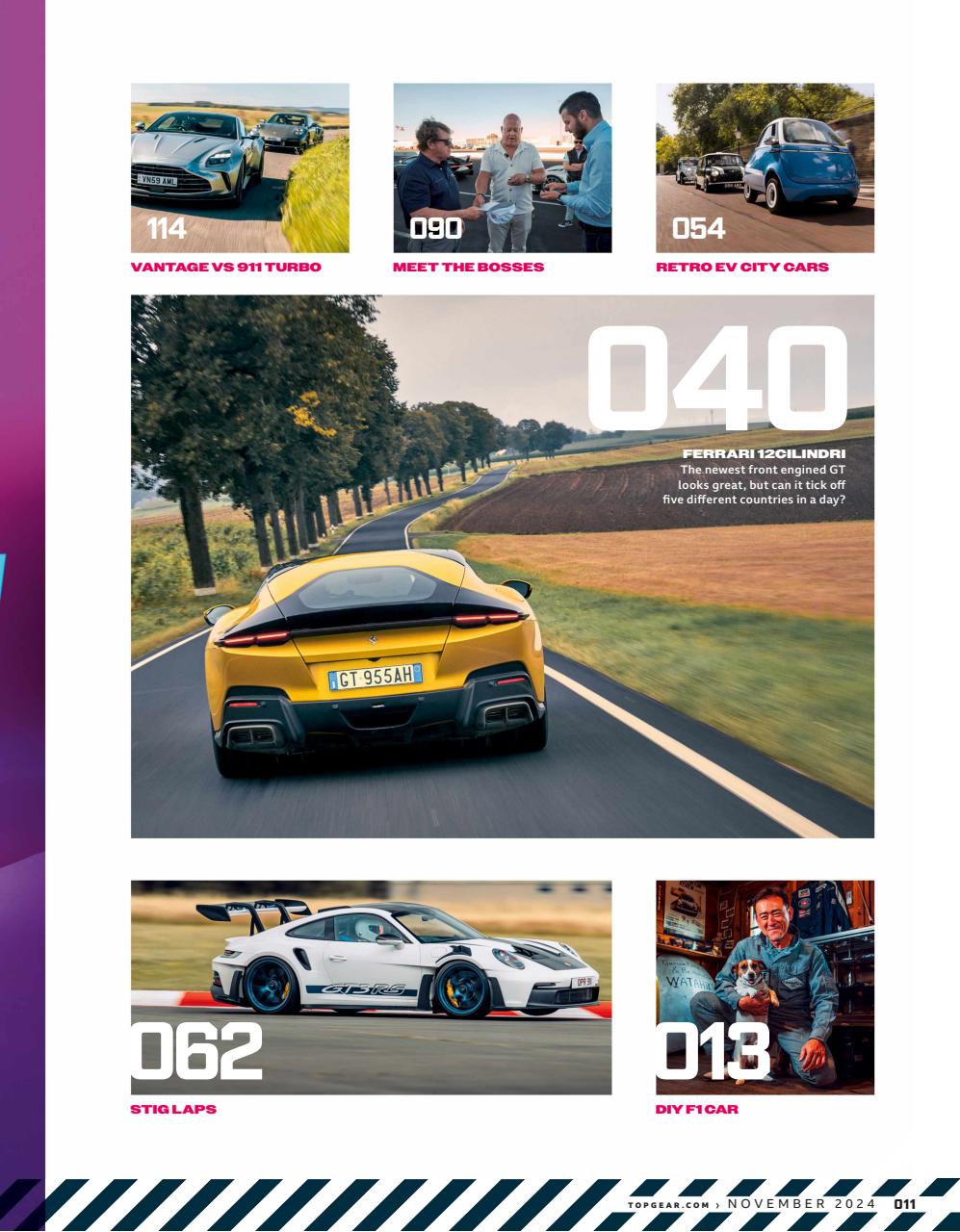 BBC Top Gear Magazine Preview Pages