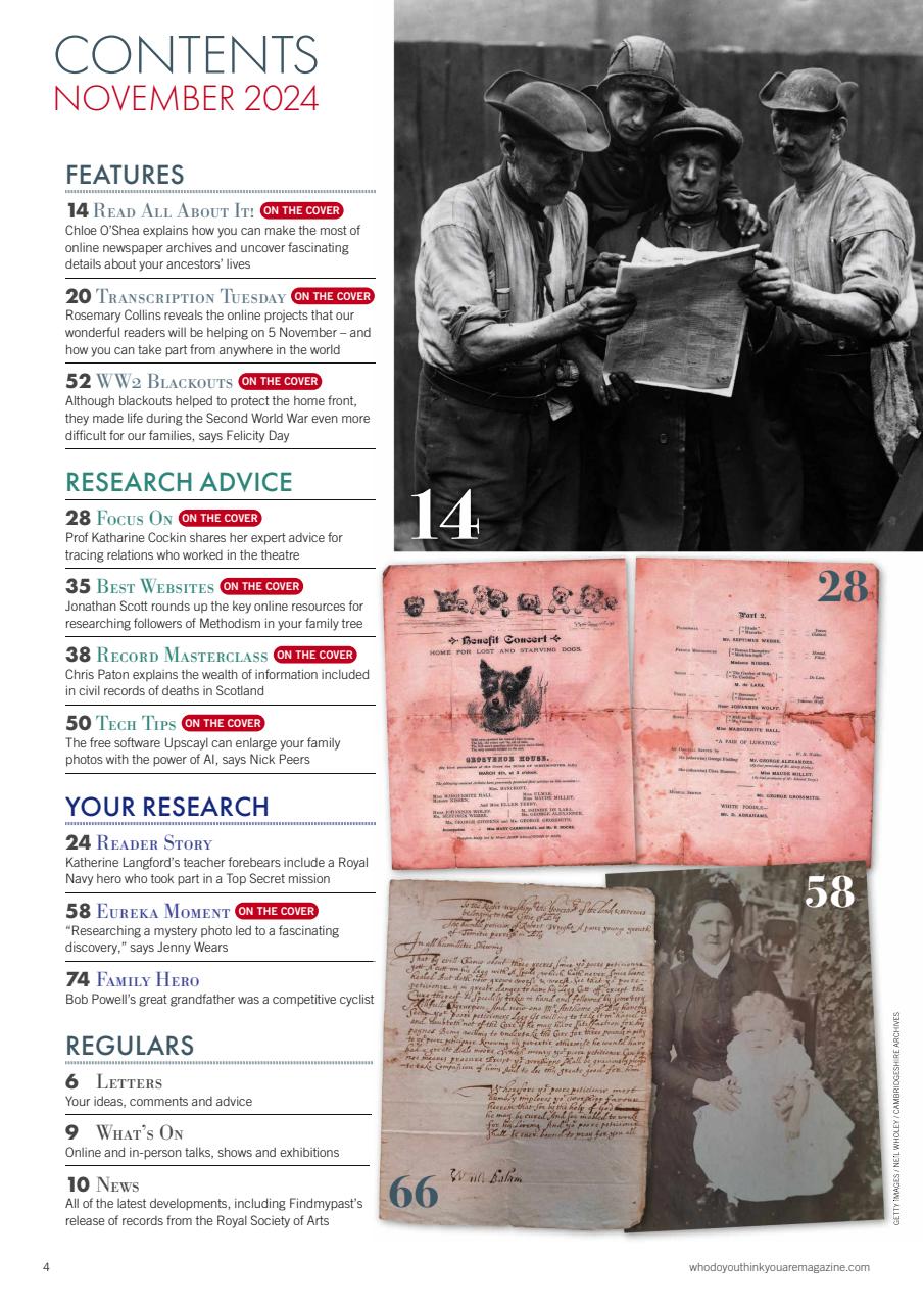 Who Do You Think You Are? Preview Pages